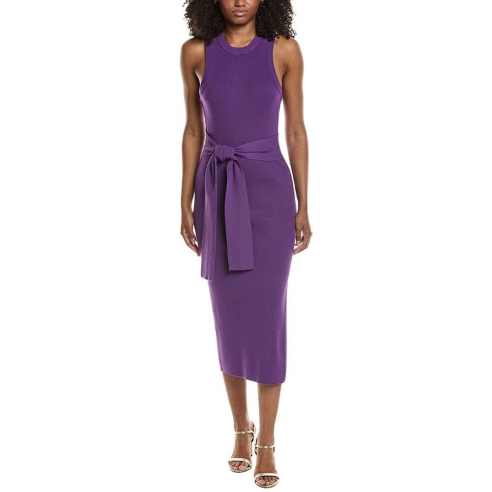 Toccin Womens  Piper Fitted Dress, Purple